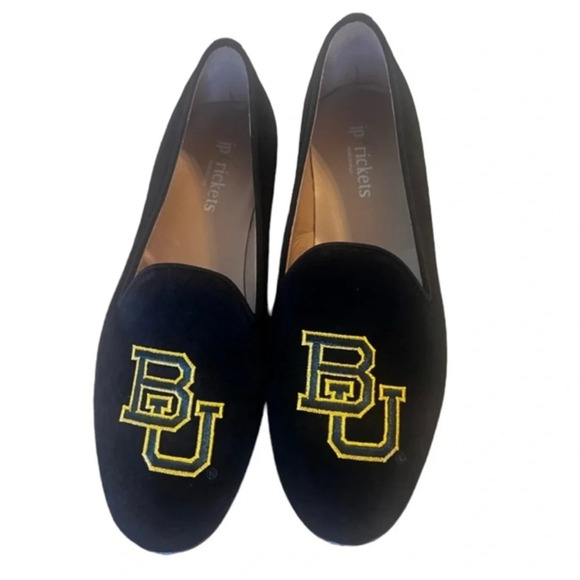 JP Crickets Baylor University women’s size 7 suede loafer in excellent condition - Picture 3 of 4
